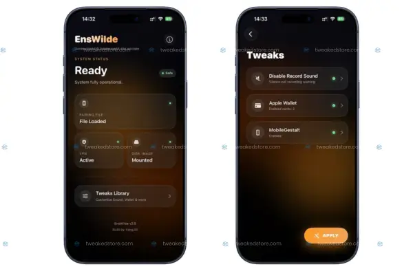 EnsWilde App Disables iOS 26