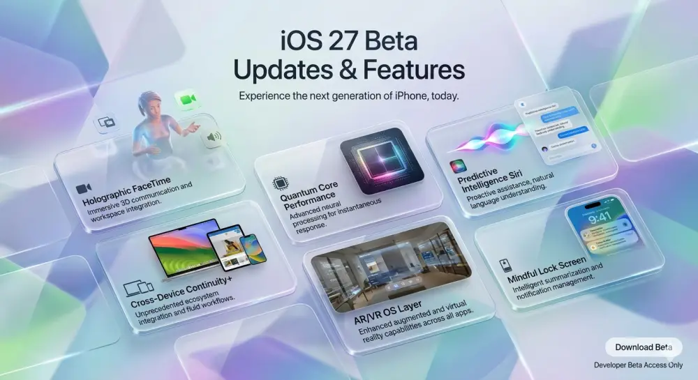 iOS 27 Updates, Features and Tips - TweakedStore